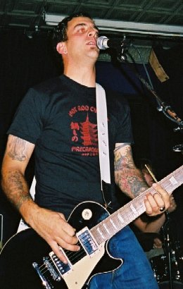 Mr Rioux...well who else were you expecting? Another photo taken by yours truly...this time at AS220 in Providence, RI. September 2002.