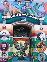 Mural on Casa Aztlan