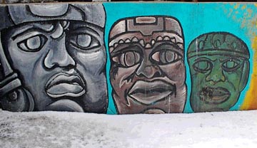 Mural in park at 2020 West Cermak Mural in park at 2020 West Cermak