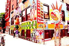 Mural on Casa Aztlan