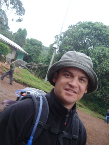 On the way to Kilimanjaro Summit