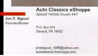 Auto Classics The Shoppe