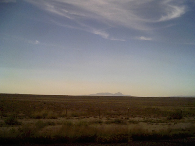 Sleeping Ute Mountain in distance