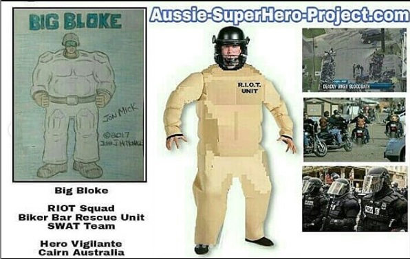 Real World - Mock Up of - Big Bloke