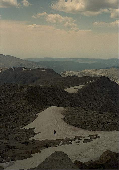 Cloud Peak Decent - Western Ridge - Jon Croonenberghs 1996