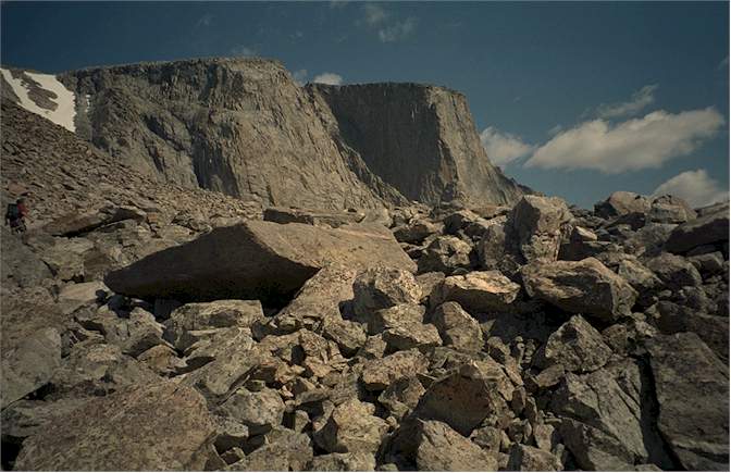 Climbing Cloud Peak - Cloud Peak Wilderness