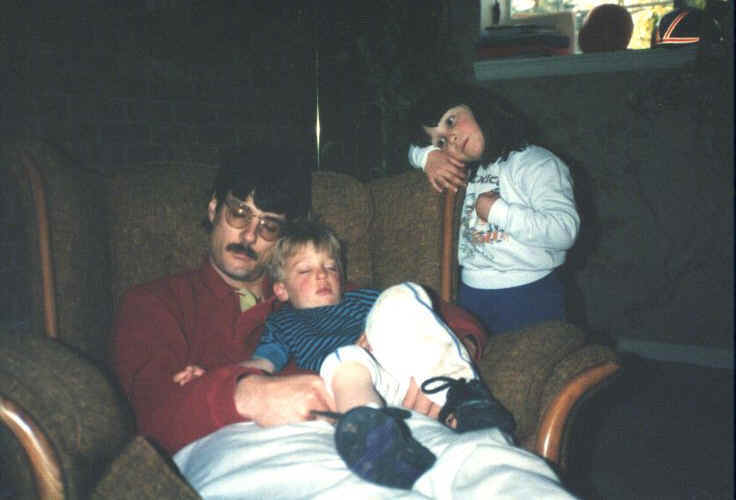 Dad Sleeping With the Wild Life: Taylor and Erika !