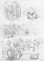 This is a sequence story of a fairy tale of the villagers.