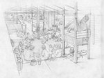 The final sketches for Longhouse 