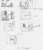 This is the sketches I did on the spot when we were in the meeting with the professor to come out the idea of how the illustration should be done.
