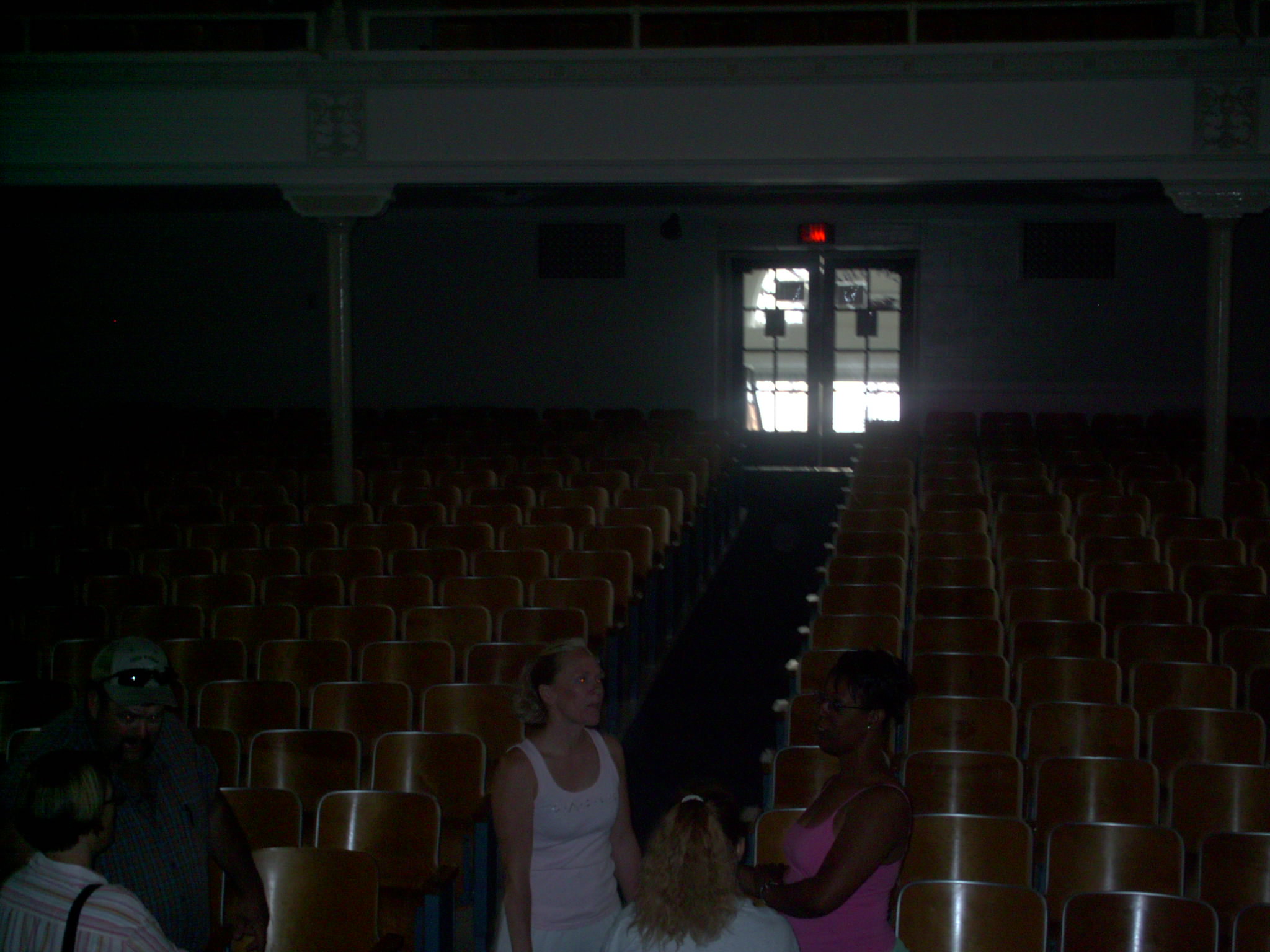 the auditorium, looks essentially the same