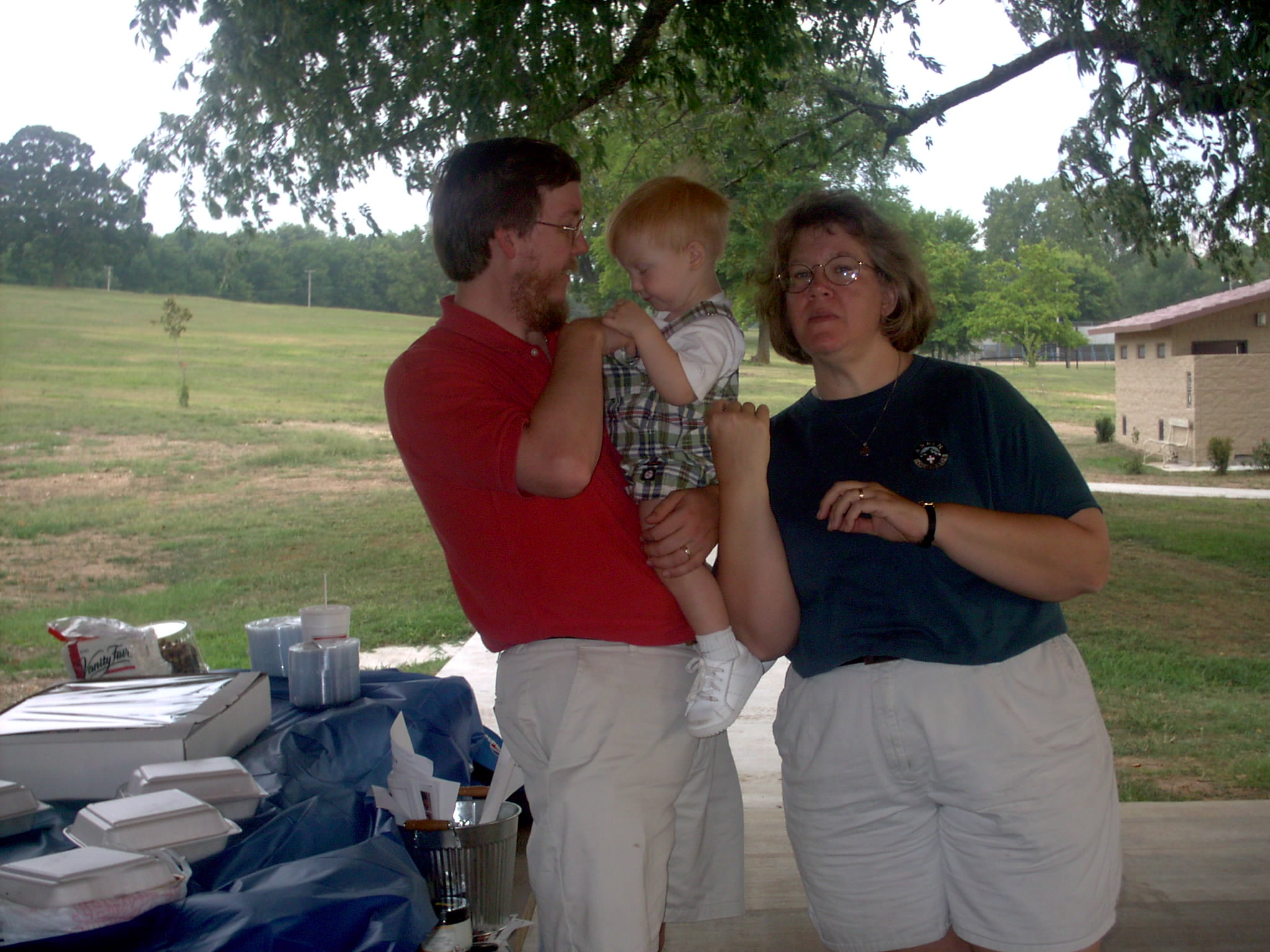 Mike, Susan and Thomas Hogan