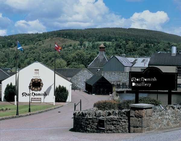 Road leading to distillery