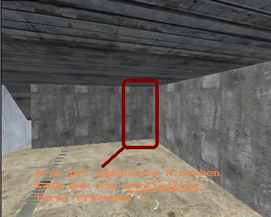 Dieses ist die 1.Etage mit Verstecken