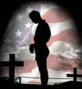 They gave their lives on a foreign shore so we could have freedom - ever more. Now they lie in silent sleep while others still - their vigil keep.