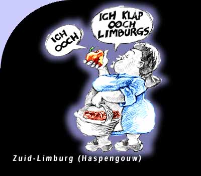 Ligging van Limburg