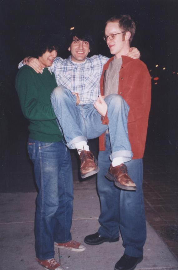 1/10/03 outside the Velvet Lounge