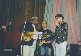 Laboriel, Marcelo Tega y Ulises.