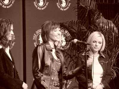 Las "Point of Grace" en los premios.
