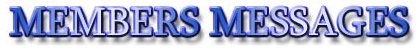 Image link to our MEMBERS MESSAGES section