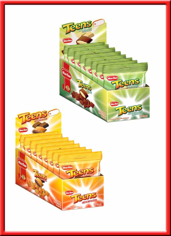 Novos biscoitos Marilan - embalagens pr�ticas de 40g