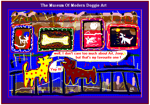 The Museum of Modern Doggie Art