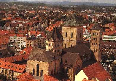 St. Peter's Cathedral/Panorama of the Town