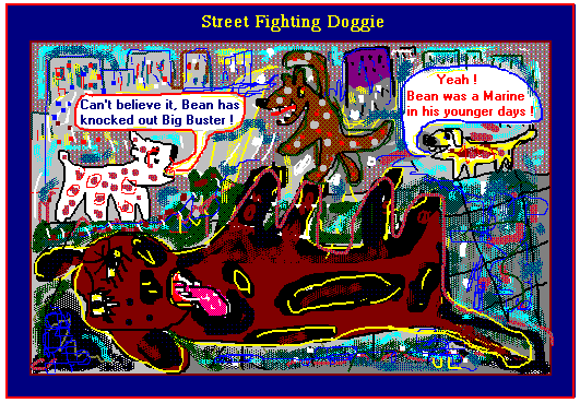 Street Fighting Doggie