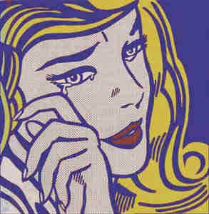 Crying Girl - Roy Lichtenstein