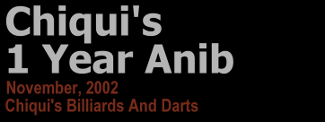 Chiqui's 1 Year Anib