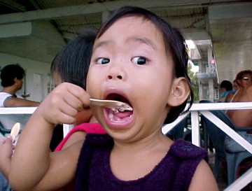 With Mouth Wide Open