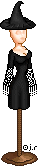 A design for a Hallowe'en costume.