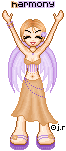 My Harmony doll - I support love, peace and harmony in the dolling community.