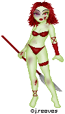 My site guardian! Haha, yeah I know she looks beat up, but you should see the other guy! ;D