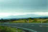 Mt Egmont/Taranaki seen approaching from the south