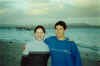 Nicola and me at Shelley Beach