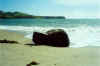 Rock, sand and surf