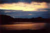 Sunset on a river near the Bay of Islands
