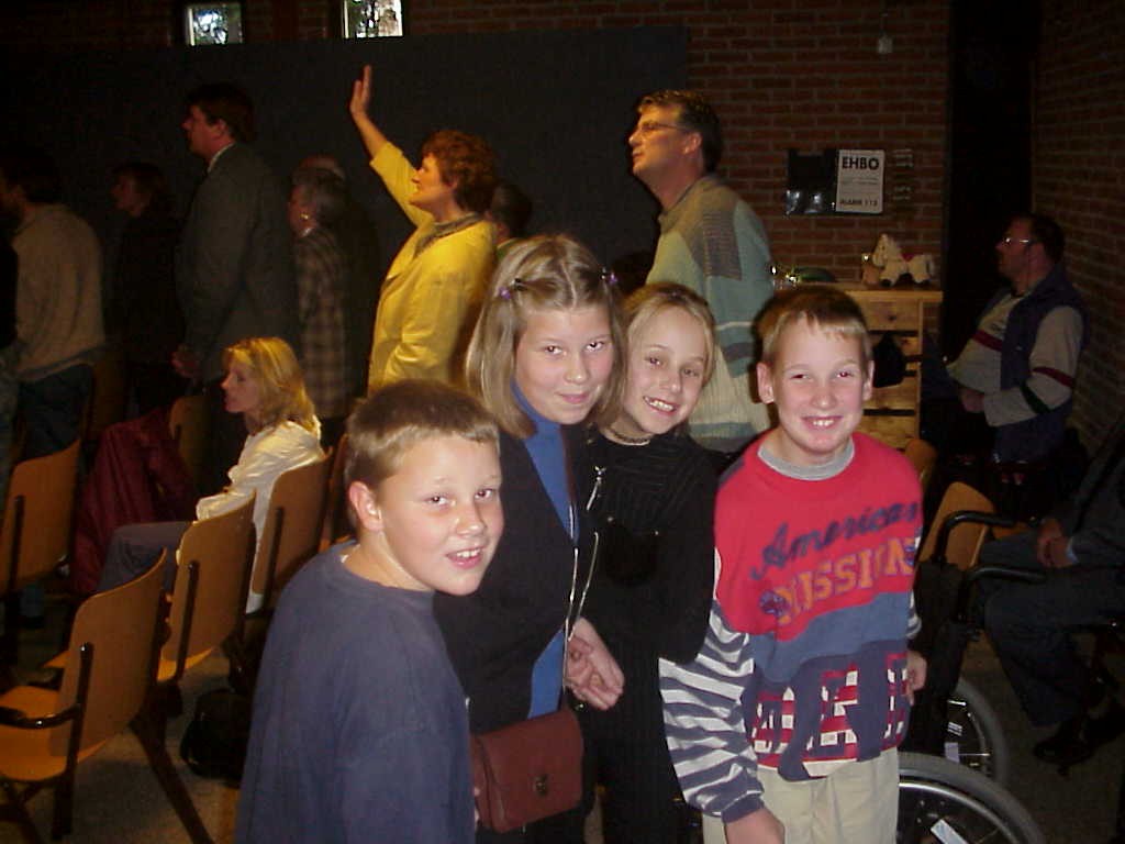 Meine, Yvonne, Pieter-Jan, Hylke, Nienke en Iris D.