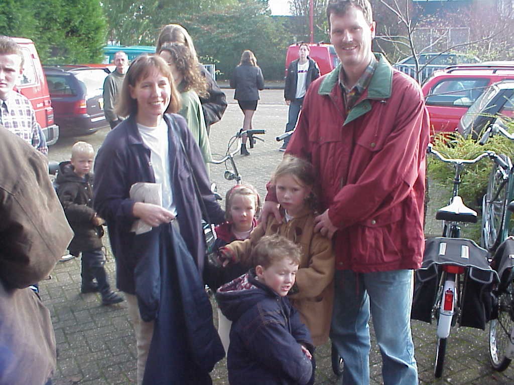 Marcel, Louise, Natasja, Marije en Jeroen