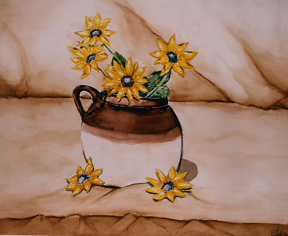 Sunflower Still life 1999