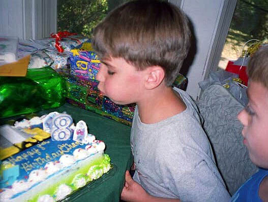 Ethan's Monsters Inc. cake