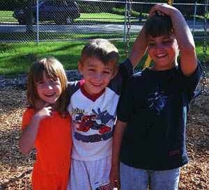 Ethan with Angela & Jamie Caldwell