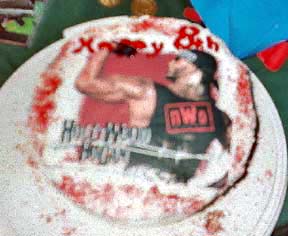 Ethan's Hulk Hogan cake