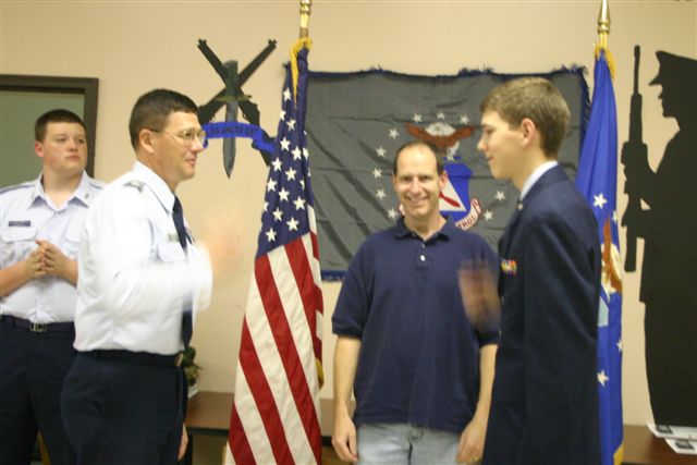 Here I am getting Promoted!!