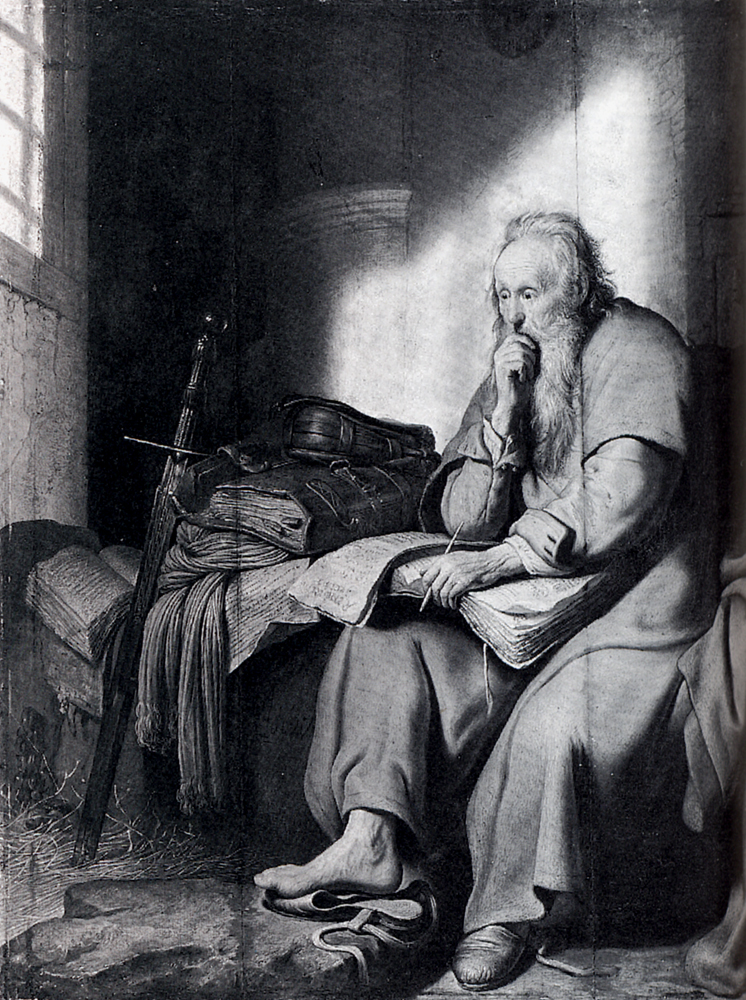 Rembrandt - St Paul in Prison