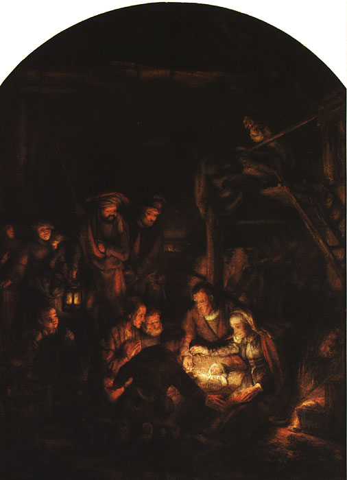 Rembrandt - Adoration of the Shepherds
