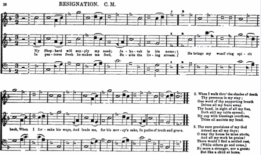 Southern Harmony: Resignation