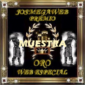 Premio ORO Josmega  Web Especial
