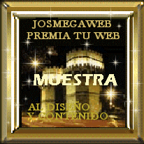 Premio Josmegaweb al Dise�o y Contenido